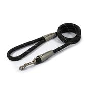 Ancol Viva Nylon Rope Lead Black - 10mm x 1.07m