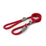 Ancol Viva Nylon Rope Slip Lead Red 1.5mm x 12mm image