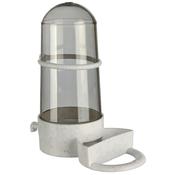 Plastic Bird Water and Feed Dispenser with Coloured Base 265 ml/15 cm - Trixie (5450)