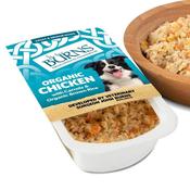 Burns Organic Chicken Wet Dog Food Tray 150g