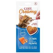 Catit Creamy Cat Treats Salmon &amp; Prawn 4pk