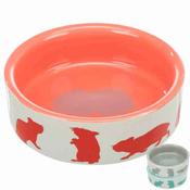 Trixie Hamster Bowl Ceramic Motif 80ml/8cm image