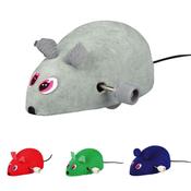 Trixie Wind Up Felt Mouse Plastic Cat Toy 7cm (4092) (CONTAINS 1)
