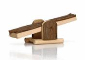 Trixie Forest Wooden Hamster Seesaw
