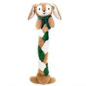 Happy Pet Christmas Plaited Pal Bunny Long Dog Toy image
