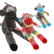 Happy Pet Little Rascals Sock Monkey Mixed Colours image