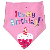 Pink Pupcake Bandana "Its My Birthday" image