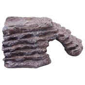 Komodo Corner Basking Ramp/Hide Brown Large