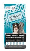 BURNS Original Adult Dog Food Large And Giant Chicken And Rice 12kg image
