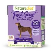 Nature Diet Feel Good Turkey And Chicken Dog Food - SINGLE
