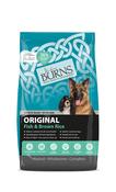 BURNS Original Adult Dog Food Fish And Brown Rice - 6kg
