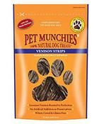 Pet Munchies Venison Strips Dog Treat 75g (TP1931)