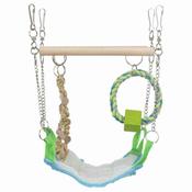Trixie Suspension Bridge With Hammock, 17x22x15cm