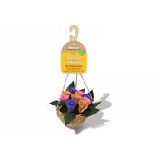 Rosewood Floral Hanging Basket Edible Small Animal Toy image