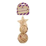 Rosewood Christmas Small Animal Water Hyacinth Trio Tree
