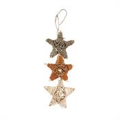 Rosewood Christmas Woven Star Trio For Small Animals