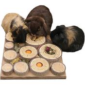 Rosewood Maze-A-Log Treat Challenge Small Animal Toy