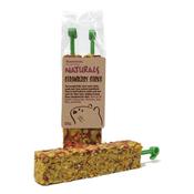 Rosewood Strawberry Sticks 120g Small Animal Treat
