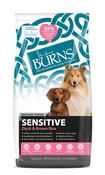 BURNS Sensitive+ Adult Dog Food Duck And Rice Dog Food - 12kg image