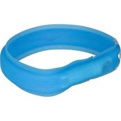 Trixie USB Flash Blue Light Band for Dogs Wide Fit L-XL (70 cm/30 mm) (12672)