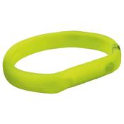 Trixie USB Flash GREEN Light Band for Dogs M-L (50 cm/18 mm) (12684)