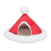 Trixie Xmas Cuddly Cave, Degus 24cm White/Red