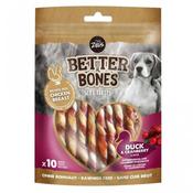 Zeus Better Twisted Duck &amp; Cranberry 7.5cm Dog Treats