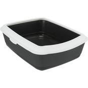 TRIXIE™ Classic Cat Litter Tray Dark Grey/White image
