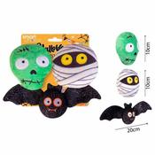 Smart Choice Halloween Mini Squeaky Plush Dog Toy 3pk image