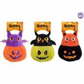 Smart Choice Halloween Squeaky Pumpkin Pot Plush Dog Toy 22cm image