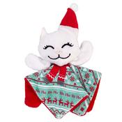 KONG Holiday Crackles Santa Kitty