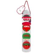 KONG Holiday Occasions Balls 4pk
