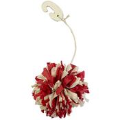 Happy Pet Christmas Paper Play Pom Small Pet Toy