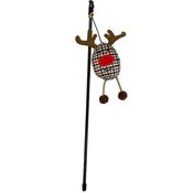 Happy Pet Christmas Reindeer Teaser Cat Toy image