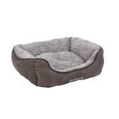 Scruffs Cosy Box Dog Bed (M) 60x50cm Grey