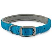 Ancol Viva Air Cushion Padded Nylon Dog Collar Blue - S6