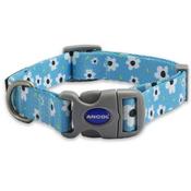 Ancol Soho Blue Daisy Nylon Adjustable Dog Collar - 2 - 5