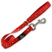 Ancol Soho Red Star Nylon Dog Lead 100cm x 19mm