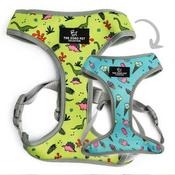 Ancol Soho Reversible Dog Harness Dinosaur/Ice Cream - Small