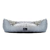 Beddies Grey Suede Dog Lounger Medium 75x60x20cm