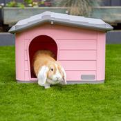 Rosewood Knock-Down Pet House Light Pink image