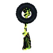 Happy Pet Grrrelli Tough &amp; Durable Black - Medium Tyre Tugger image
