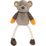 Rosewood Pet Teddy Twister Plush Rope Dog Toy