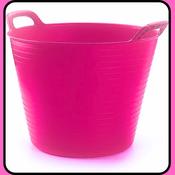 Airflow Flexible Tub 25 litre Pink