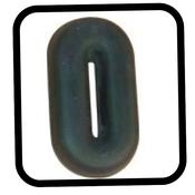 Rubber Martingale Stops BLACK