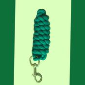 Economy Cotton Horse Leadrope (Trigger) GREEN