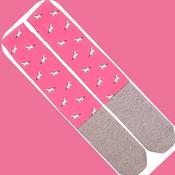 Equisential Happy Socks Pink Pony Ladies