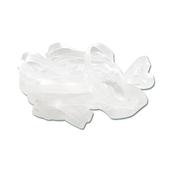 Extra Wide Horse Mane Plaiting Bands Transparent