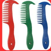 Haas Horse Mane Comb Red