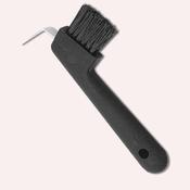 Horse Hoof Pick w/Brush Black image